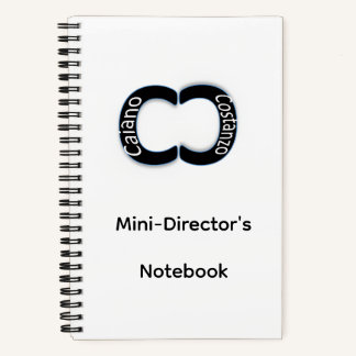 CC Productions Mini-Regieheft Notizblock