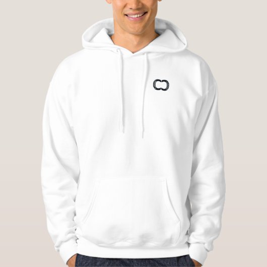 CC Productions Neutralfarbene Pullover-Hoodie Hoodie (Vorderseite)