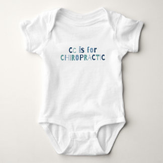Cc steht für Chiropraktik, Chiropraktik Baby, Chir Baby Strampler