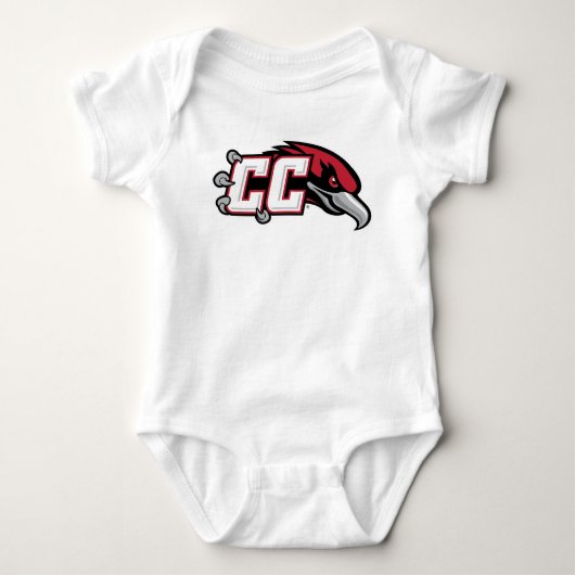CC Thunderbird-Logo Baby Strampler (Vorderseite)