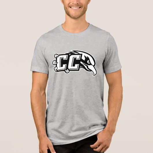 CC Thunderbird-Logo Tri-Blend Shirt (Vorderseite)