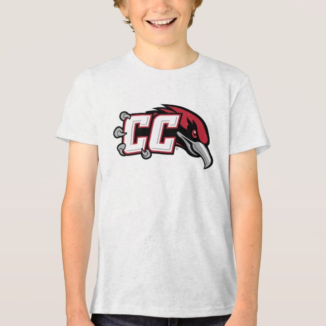 CC Thunderbird-Logo Tri-Blend Shirt (Vorderseite)