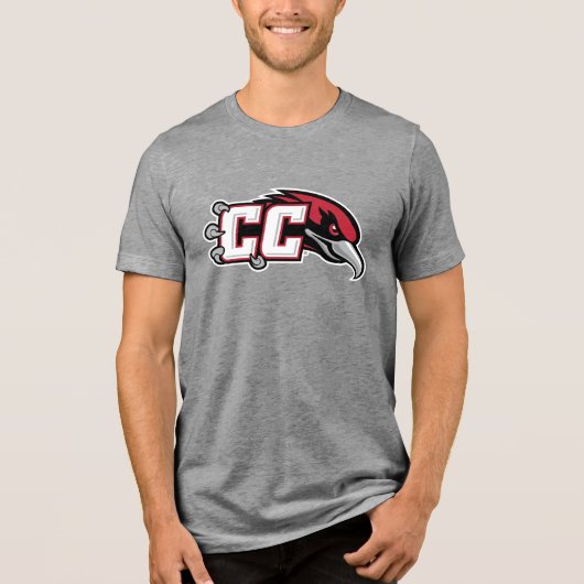 CC Thunderbird-Logo Tri-Blend Shirt (Vorderseite)