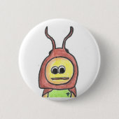 Ccaracha roxi button (Vorderseite)