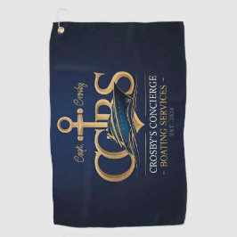 CCBS Merch. Nautic Golf Towel Golfhandtuch