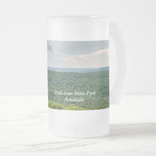 CCC Overlook Petit Jean Mattiert Glass Beer Tasse (VorderseiteRechts)