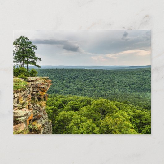 CCC Overlook Petit Jean Postcard Postkarte (Vorderseite)