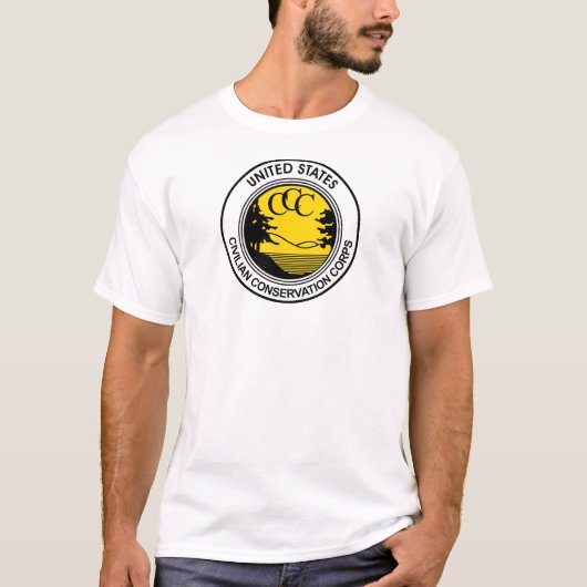 Ccc-Zivilerhaltungs-Korps-Tribut T-Shirt (Vorderseite)