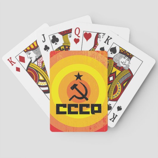 CCCP Classic Playing Cards Spielkarten (Rückseite)