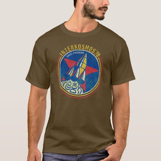 CCCP-DDR Interkosmos 78 T-Shirt (Vorderseite)