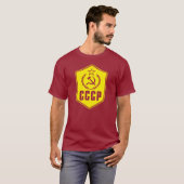 CCCP der kommunistischen das Shirt Emblem-Männer (Vorne ganz)