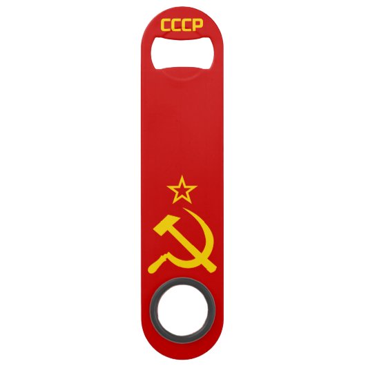 CCCP - Die Sowjetunions-Flagge Speed Flaschenöffner (Vorderseite)