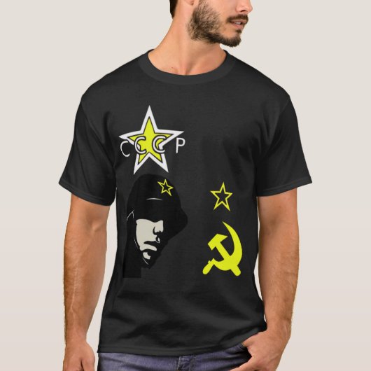 CCCP! Die UDSSR-Leben! T-Shirt (Vorderseite)
