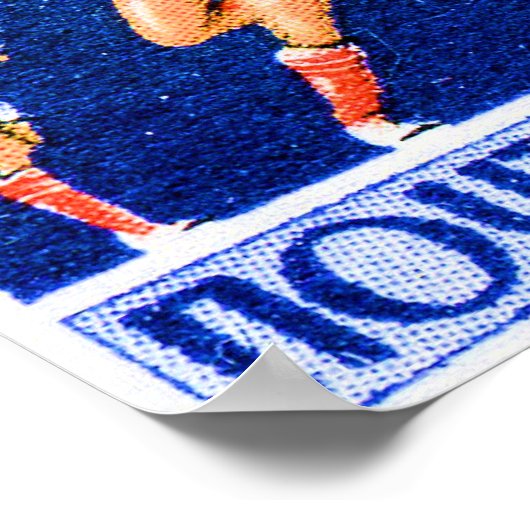 CCCP Football Poster (Ecke)