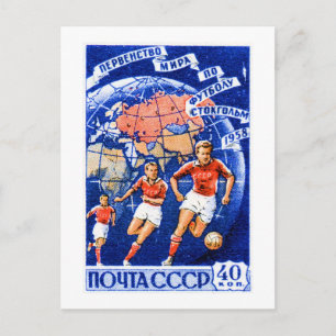CCCP Football Postkarte