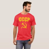 CCCP Hammer-Sichel T-Shirt (Vorne ganz)