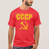 CCCP Hammer-Sichel T-Shirt (Vorderseite)