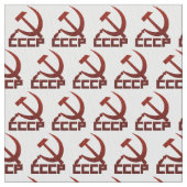 CCCP Hammer & Sickle Stoff (Nahaufnahme)
