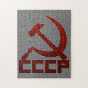 CCCP Hammer u. Sichel Puzzle