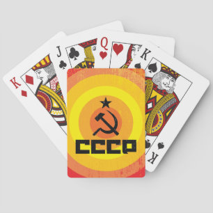 CCCP Klassische Spielkarten