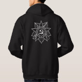 CCCP Kommunaler Schwarzer Hoodie (Rückseite)