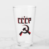 CCCP Pint-ski Glas (Vorderseite)