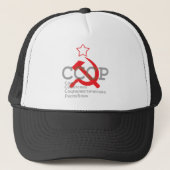 CCCP_red Truckerkappe (Vorderseite)