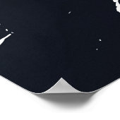 CCCP Retro Vintages sowjetisches Zugposter Poster (Ecke)