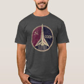 CCCP Rocket Emblem T-Shirt (Vorderseite)