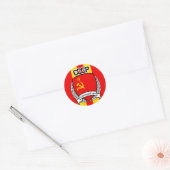 CCCP RUNDER AUFKLEBER (Umschlag)