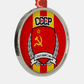 CCCP SILBERNES ORNAMENT (Rechts)