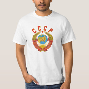 CCCP sowjetisches Wappen T-Shirt