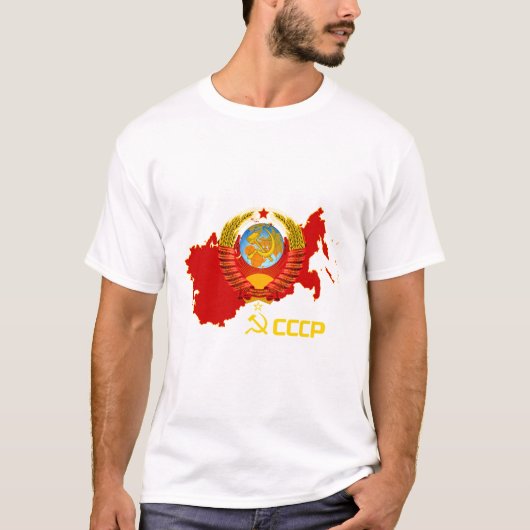 CCCP - Sowjetunion - Gewerkschaft T-Shirt (Vorderseite)