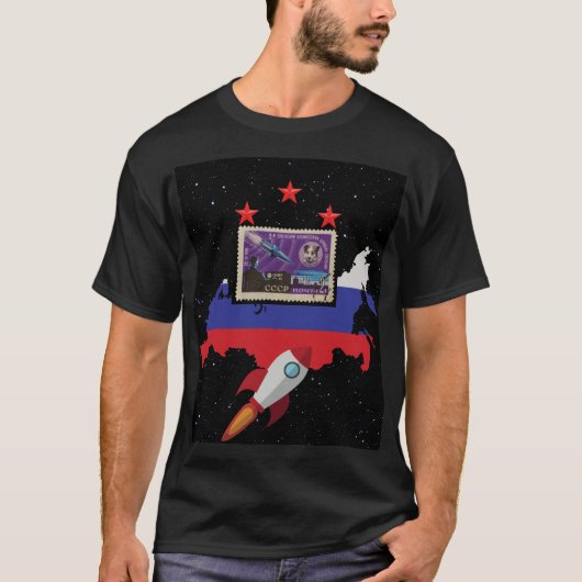 CCCP Space Program T-Shirt (Vorderseite)