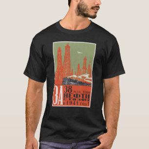 CCCP UdSSR Dampflokomotive Verkehr Sowjetgemeinsch T-Shirt