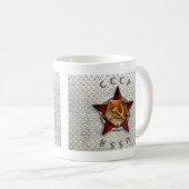 CCCP UDSSR GESCHICHTSTasse Kaffeetasse (VorderseiteRechts)