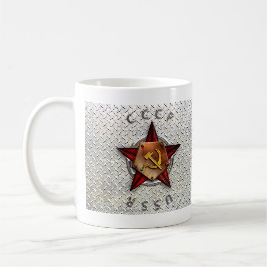 CCCP UDSSR GESCHICHTSTasse Kaffeetasse (Links)