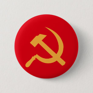 cccp UDSSR-Hammer und Sichel Button
