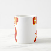 cccp UDSSR-Hammer und Sichel Kaffeetasse (Mittel)