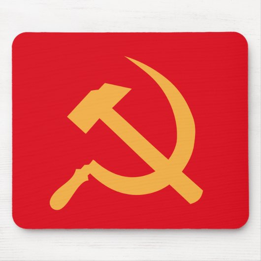 cccp UDSSR-Hammer und Sichel Mousepad (Vorne)