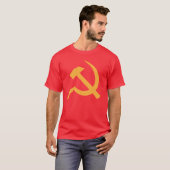 cccp UDSSR-Hammer und Sichel T-Shirt (Vorne ganz)