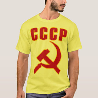 cccp UDSSR-Hammer und Sichel T-Shirt