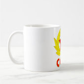 cccp UDSSR-Hammer und Sichelemblem Kaffeetasse (Links)