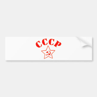 CCCP UDSSR sowjetisches russisches rotes Autoaufkleber