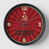 CCCP-Wanduhr Uhr (Vorderseite)