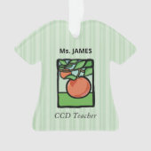 CCD Lehrer Danke, Apple Ornament (Vorderseite)