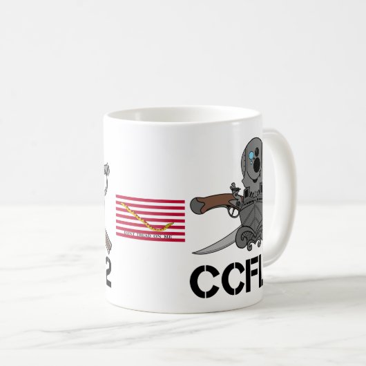 CCFLIR Team-Kaffee-Tasse Kaffeetasse (VorderseiteRechts)