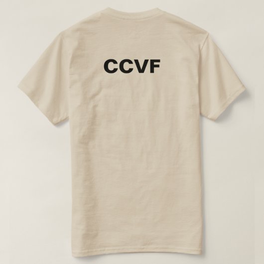 CCFV Custom FDU Undershirt T-Shirt (Design Rückseite)