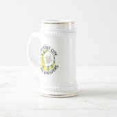 CCH Weißer Stein Bierglas (Vorderseite Links)