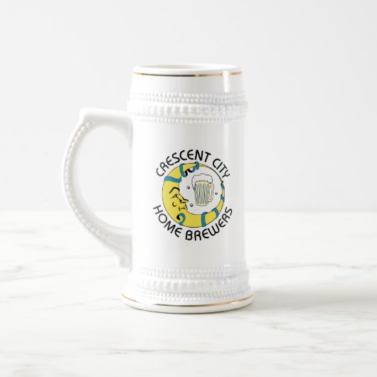 CCH Weißer Stein Bierglas (Links)
